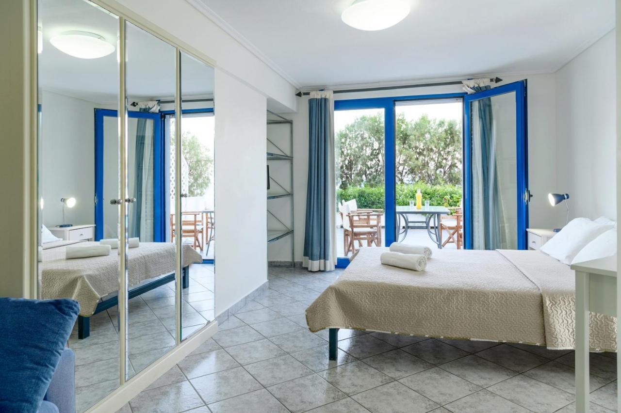 Aliki Studios Paralia Agias Foteinis Esterno foto