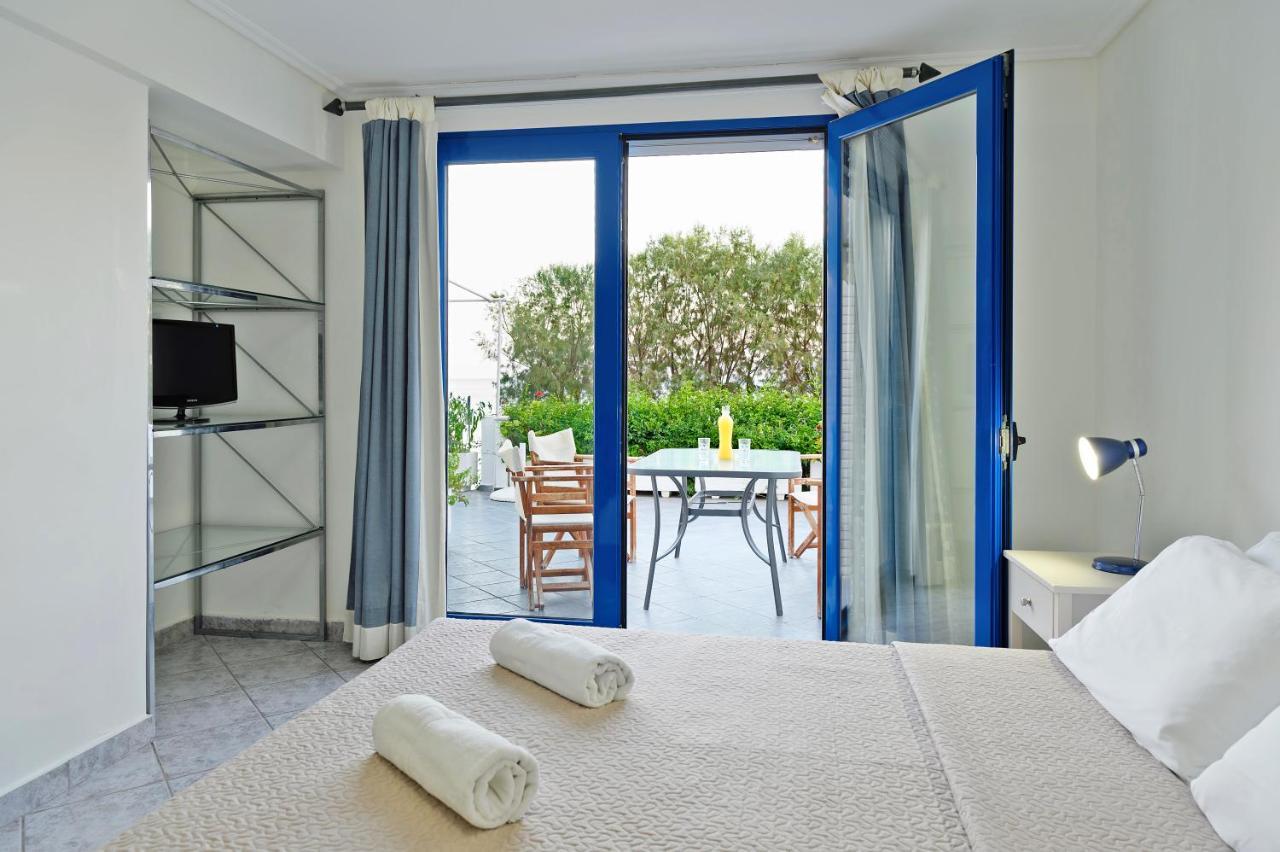Aliki Studios Paralia Agias Foteinis Esterno foto