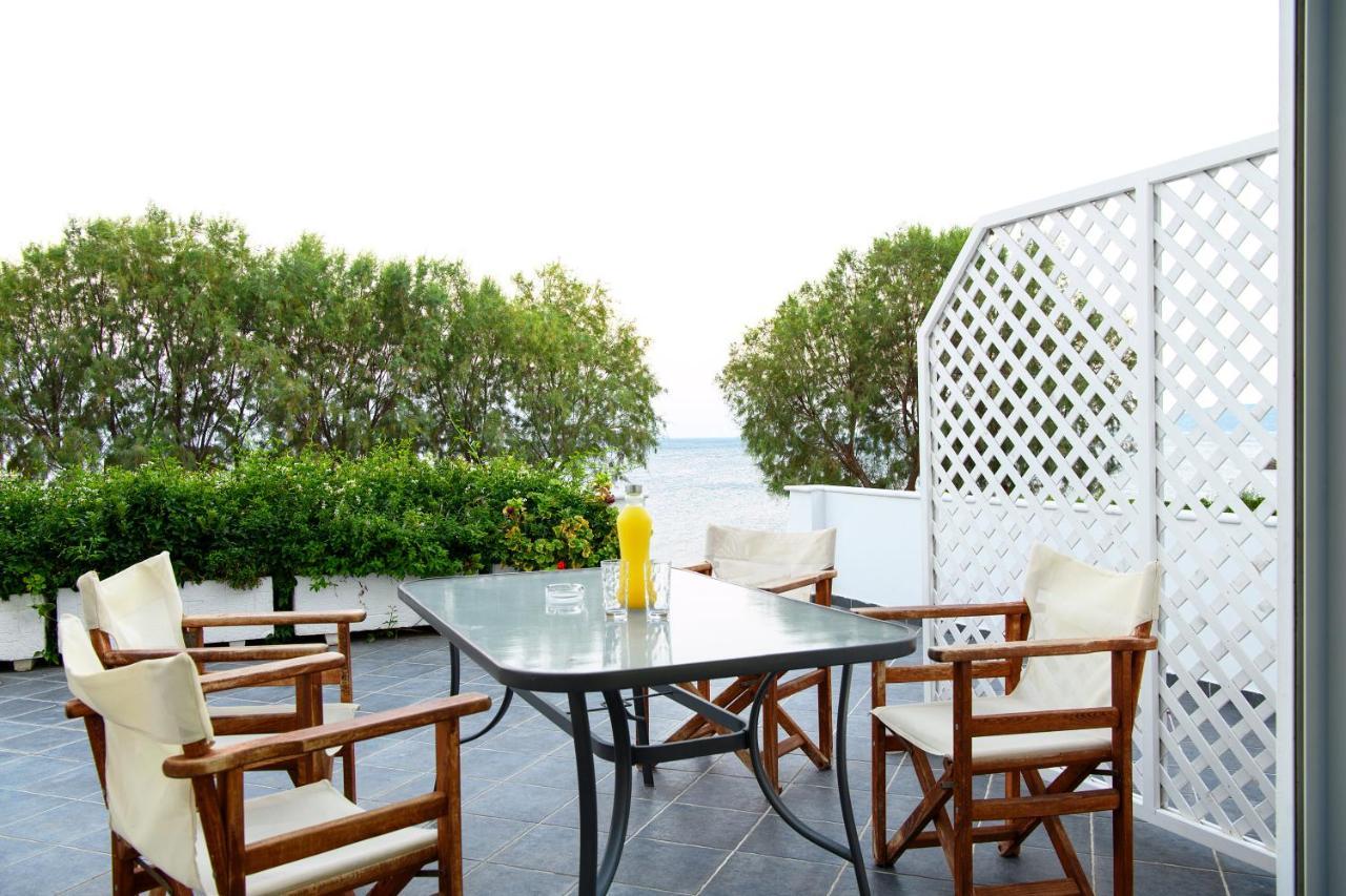 Aliki Studios Paralia Agias Foteinis Esterno foto
